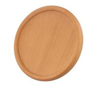 Juego de posavasos de madera de nogal negro con opciones de forma geométrica para colocación funcional de bebidas y armonía visual (1#)