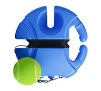 Juego de práctica de tenis - Herramienta de entrenamiento resistente de 21 cm, rebotador de pelota de una sola cuerda, base estable, equipo de tenis portátil, ayuda de golpe de derecha | Compañero de