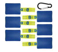 Juego de práctica para perros de 6 piezas que contiene actividades de identificación de olores y objetos masticables para mejorar comportamiento y concentrarse Muñecos rompecabezas interactivos