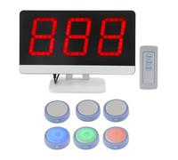 Juego de preguntas inalámbrico interactivo con zumbadores y control remoto para programas de juegos, educación y eventos grupales