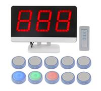 Juego de preguntas inalámbrico interactivo con zumbadores y control remoto para programas de juegos, educación y eventos grupales
