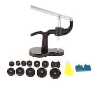 Juego de Prensa de Reloj de 15 Piezas, Cierre de Caja de Reloj, Kit de reparación de Reloj con abridor de Troquel, Barras de Palanca de Apertura para reemplazo de Pilas para Reloj