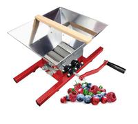 Juego de prensa manual de frutas y trituradora para hacer jugo casero y sidra a partir de manzanas, uvas, bayas, equipo resistente para cocina y elaboración casera