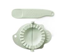 Juego de prensa para hacer bolas de masa, herramienta de cocina colgante, cuchara, Combo de plástico multiusos PP para cocinar en casa, hacer bolas de masa (Verde)