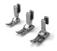 Juego de prensatelas de Costura de 3 Piezas de Acero para máquina de Coser Industrial para un Accesorio eficiente y preciso