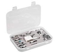 Juego de prensatelas para máquina de Coser, prensatelas de 15 Piezas para Brother Janome Singer, Kit de Accesorios para máquina de Coser Multifuncional