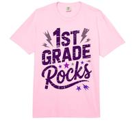 Juego de Primer día para niñas de Primer Grado, Maestro de Coro Comfort Colors Adult Heavyweight T-Shirt
