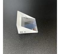 Juego de prismas Triangulares de Escalera de cuña de 18 Piezas, Grupo de prismas oftálmicos for Kit de corrección y Examen Ocular de esotropía(40 Degrees)