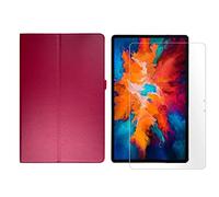 Juego de protección 2 en 1 para Lenovo Tab P11 Pro TB-XJ706F de 11,5 pulgadas con funda + protector de pantalla de vidrio templado