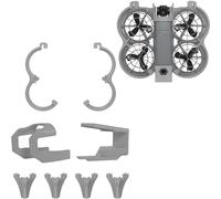 Juego de protección anticolisión 3 en 1 para DJI NEO2, protectores de hélice, tren de aterrizaje de 22 mm, protector de parachoques de cardán de lente y protector de ala trasera, protector ligero de