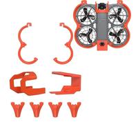 Juego de protección anticolisión 3 en 1 para DJI NEO2, protectores de hélice, tren de aterrizaje de 22 mm, protector de parachoques de cardán de lente y protector de ala trasera, protector ligero de