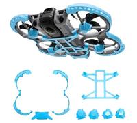 Juego de protección anticolisión 4 en 1 para DJI Avata 360, protector de hélice + cubierta protectora de aleta trasera + marco de parachoques inferior + tren de aterrizaje para accesorios de dron DJI