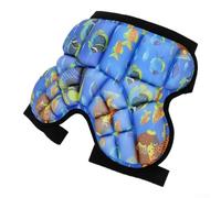 Juego de protección de esquí, almohadillas para la cadera, pantalones anticaídas, impermeables, para patinaje sobre hielo, patinaje sobre ruedas, rodilleras de 20-30 kg (talla S: 20-30 kg, azul)