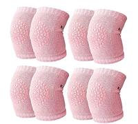 Juego de protección para gatear con coderas y rodilleras para bebés, 4 piezas, cojín acolchado como equipo deportivo, funda de cojín suave para cuidado infantil, equipo de protección para el