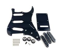 Juego de protección para guitarra eléctrica, juego de golpeador eléctrico, placa para rascar, accesorios para instrumentos, textura de PVC para placa para rascar