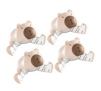 Juego de protectores de esquina de mesa para niños pequeños, protectores de bordes seguros, protectores de esquina de silicona suave para protección de muebles