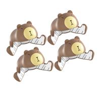 Juego de protectores de esquina de mesa para niños pequeños, protectores de bordes seguros, protectores de esquina de silicona suave para protección de muebles