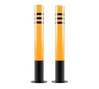 Juego de protectores de estacionamiento para mayor seguridad y gestión del tráfico