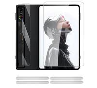 Juego de protectores de pantalla y lente para RedMagic Astra, película protectora de vidrio templado 9H y red de malla antipolvo, película HD antihuellas dactilares y resistente a los arañazos