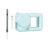Juego de protectores de silicona para cámara Action 5, soporte para el cuello, correas y protectores de lentes, tapas de protección de cámara