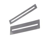 Juego De Protectores Diapasón Acero Inoxidable Flexibles Dos Piezas Para Guitarras Bajos Y Luthiers Kits Cuerpo Guitarra