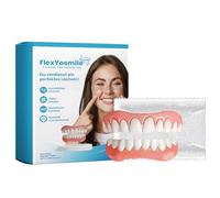 Juego de prótesis dentales de silicona, juego de dentífrico, prótesis dentales completas para hombres y mujeres, prótesis dentaduras postizas de subalimentación, dientes cosméticos prótesis temporales