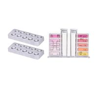 Juego de prueba de agua 2 en 1 para piscina 100 PH y Chlor DPD1 Indicador - Herramienta de análisis | Tarjetas de prueba de alta calidad para control químico, kit de prueba rápida para el baño Spa Spa