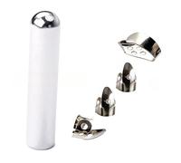 Juego de púas de dedo para bajo y banjos, púas de metal para dedo y pulgar con rendimiento suave y ajuste cómodo