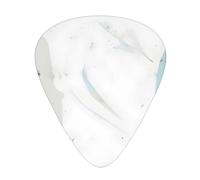 Juego de púas de guitarra Blue and White Art, 3 grosores diferentes, 12 piezas para una variedad de instrumentos