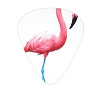 Juego de púas de guitarra con estampado de flamenco, 12 piezas, finas, medianas y gruesas, adecuadas para guitarra, bajo, guitarra eléctrica y ukelele