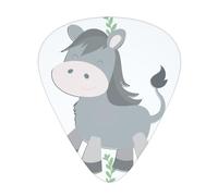 Juego de púas de guitarra Smiling Donkey, 3 grosores diferentes, 12 piezas para una variedad de instrumentos