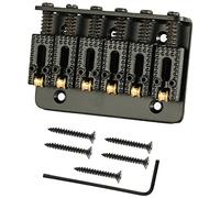 Juego de Puente de Guitarra 6 Cuerdas 65 Mm Puente De Guitarra Sillín Pieza Trasera Puente De Carga Superior Pieza Trasera Piezas De Repuesto De Guitarra Eléctrica Puente de Guitarra (Color : 01)