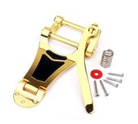 Juego De Puente De Guitarra Accesorios De Actualización Para Modificación Del Brazo De Trémolo De Jazz Antiguo Brazo De Trémolo(Gold)