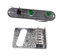 Juego De Puente De Guitarra Puente Flotante Para Guitarra Jazz Archtop De 6 Cuerdas Con Accesorios De Altura Ajustable