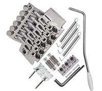 Juego De Puente Para Guitarra Eléctrica Accesorio De Puente Trémolo Para Guitarra Eléctrica, Doble Bloqueo Entre Las 2 Cuerdas Centrales De Los Pernos