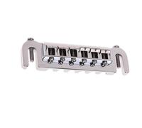 Juego De Puente Para Guitarra Eléctrica Accesorios De Guitarra Puente Envolvente Cordal Studs Puente De Guitarra Estilo Cromado