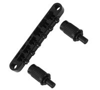 Juego De Puente Para Guitarra Eléctrica Puente De Guitarra Eléctrica, Cordal, 11 Puente Estrecho, Accesorios De Guitarra Eléctrica Opcionales De Tres Colores (Color : Black)