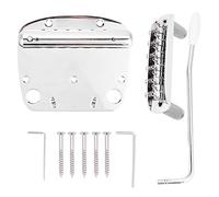 Juego de Puente Trémolo Vibrato con Llaves, Resorte y Brazo para Guitarra en Sustitución del Puente Antiguo