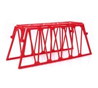 Juego de puentes de ferrocarril de plástico con almacenamiento portátil | Puente desmontable para juegos de rol creativos con almacenamiento portátil