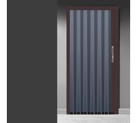 Juego de puerta interior plegable, divisor de habitación de acordeón, fácil instalación, puerta plegable que ahorra espacio para el hogar, la oficina o el estudio