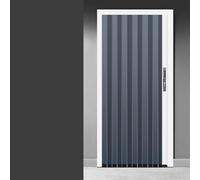 Juego de puerta interior plegable, divisor de habitación de acordeón, fácil instalación, puerta plegable que ahorra espacio para el hogar, la oficina o el estudio