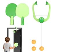 Juego De Puerta Pong | Raqueta Interactiva Portátil Con Bolas Para Un Juego Divertido E Interactivo,Entrenador de Tenis de Mesa para Marco de Puerta,Para Niños Familia Amigos Y Adolescentes