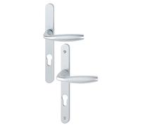 Juego de puerta sobre placa estrecha Nueva York 1810RH/300LMSGL/1810 HOPPE plata PZ92-3423050
