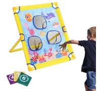 Juego de Puf - Juegos Divertidos de Cornhole, Actividad Divertida para | Juego de Puf Colorido para Niños Pequeños, Juguete Educativo de Habla, Experiencia de Padres-, Ideal para Interior Exterior