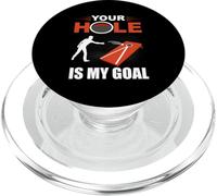 Juego de pufs Your Hole Is My Goal, Divertido Juego de Cornhole PopSockets PopGrip para MagSafe
