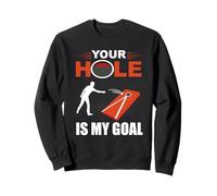 Juego de pufs Your Hole Is My Goal, Divertido Juego de Cornhole Sudadera