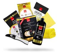 Juego de pulido detailmate: Kit de prueba RUPES: D-A Fine Politur 1L + esponja de pulido fina + almohadilla de pulido de lana + paño de pulido amarillo + herramienta de almohadilla Claw + paño de