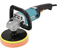 Juego de pulidor de automóviles, pulido, encerado, acristalamiento, herramienta eléctrica, kit de encerado de búfer for reparación y pulido de pisos domésticos, 6 velocidades variables/6 almohadillas