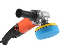 Juego de pulidoras de 1200 W, 6 máquinas pulidoras de coche de velocidad variable, kit de máquina pulidora de encerado con mango lateral y 15 almohadillas reemplazables de 8800 rpm