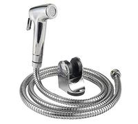 Juego de pulverizador portátil para bidé con manguera, pulverizador de bidé de mano para limpieza de inodoro, accesorios de limpieza femeninos para bebés y hombres
